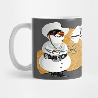 Who's that mask Snowman? Mug